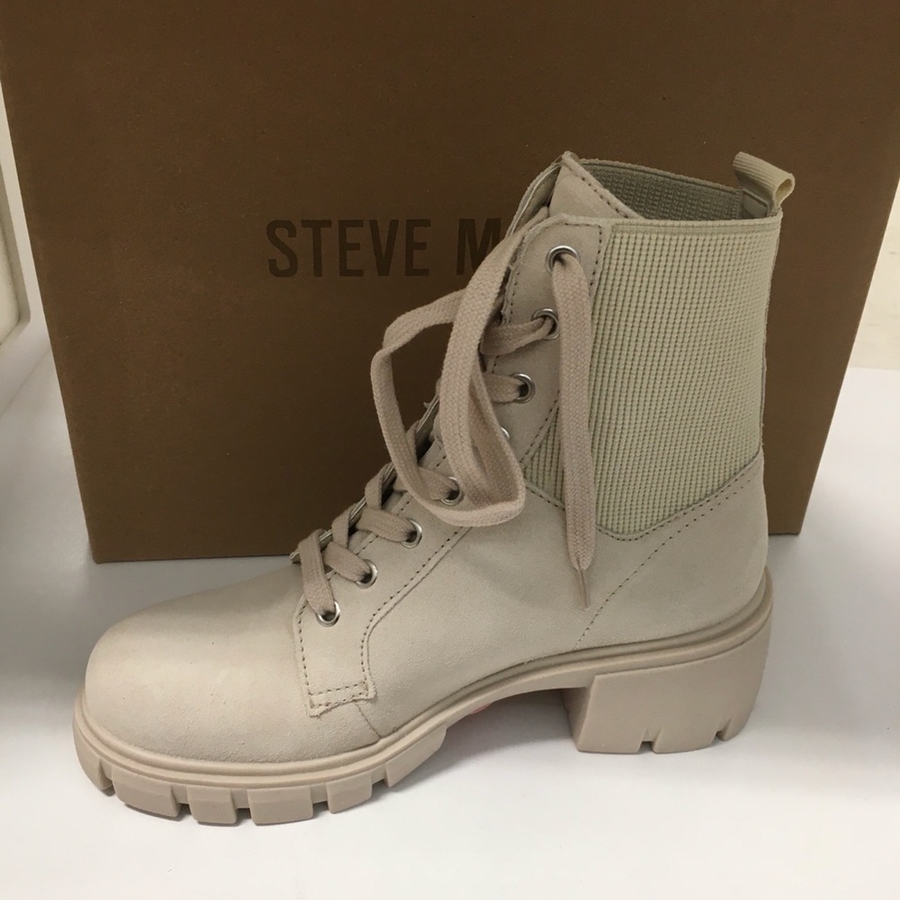🥾Beautiful Steve Maddens Sand Combats🥾Cromwell - Picture 5 of 10
